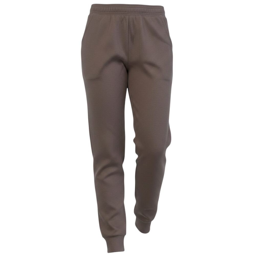 Eddie Bauer Lounge Jogger Pants Womens Medium Brown Soft Fleece Sweatpants